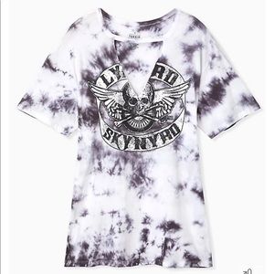 Lynyrd Skynyrd tie-dye choker tee